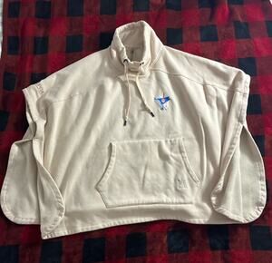Ocean Reef PGA Golf Club unisex Beige Pullover Poncho mock neck Fleece